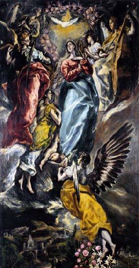 El Greco The Virgin of the Immaculate Conception